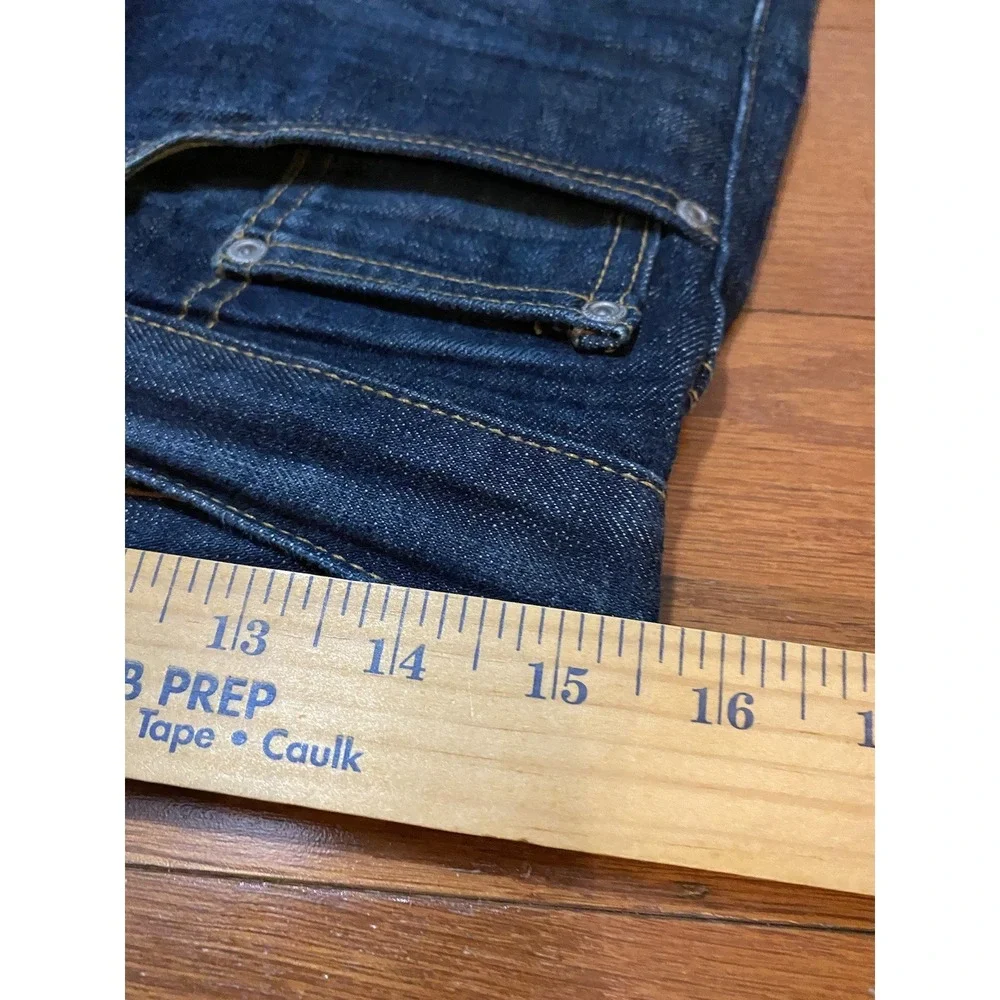 Gustin‎ Selvedge Jeans 32 (31x34) Straight Raw Blue Denim USA Made 116699
